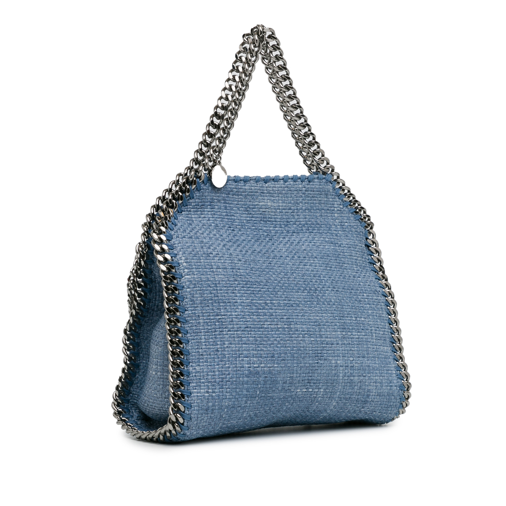 Pre-Loved Stella McCartney Raffia Falabella Satchel - Picture 2 of 10